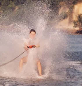 Danielle Hay -  water skiing