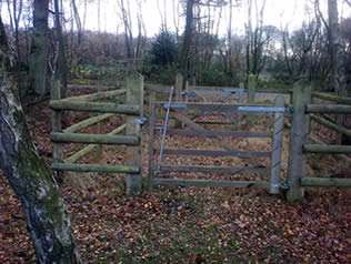 Are these the most dangerous  bridleway gates in the country ?