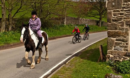 Horse riders and cyclists go to war over bridleways