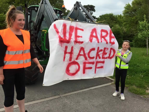 Meon Valley Trail Protest To Take Place In Wickham